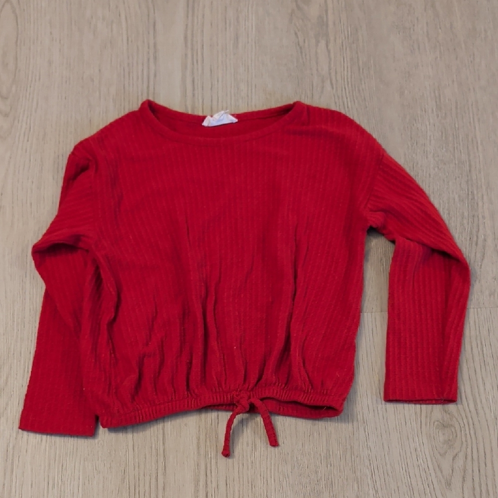 Jessica Simpson Kids Red Long Sleeve Tee